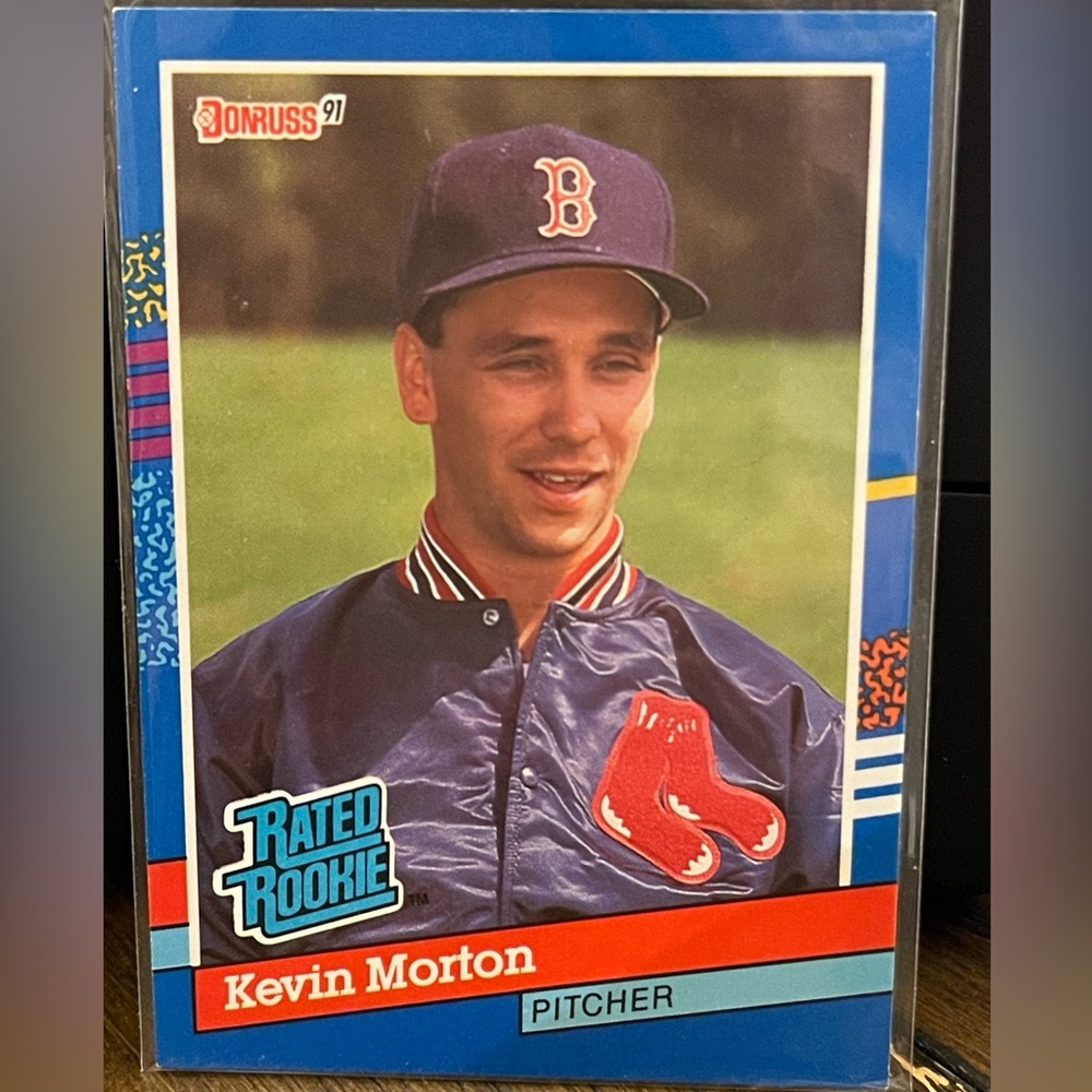 1991 Donruss Baseball card Kevin Morton *Rookie* Card MINT